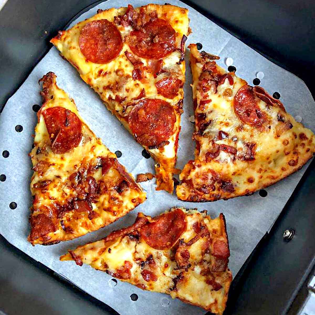 How to Reheat Pizza in Air Fryer - Air Fryer Yum