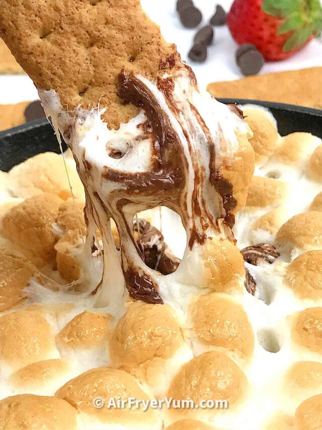 Air Fryer S’mores Dip Recipe Air Fryer Yum