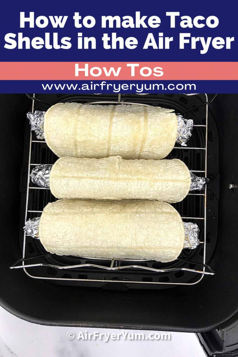Taco Shells (Air Fryer or Oven) Air Fryer Yum