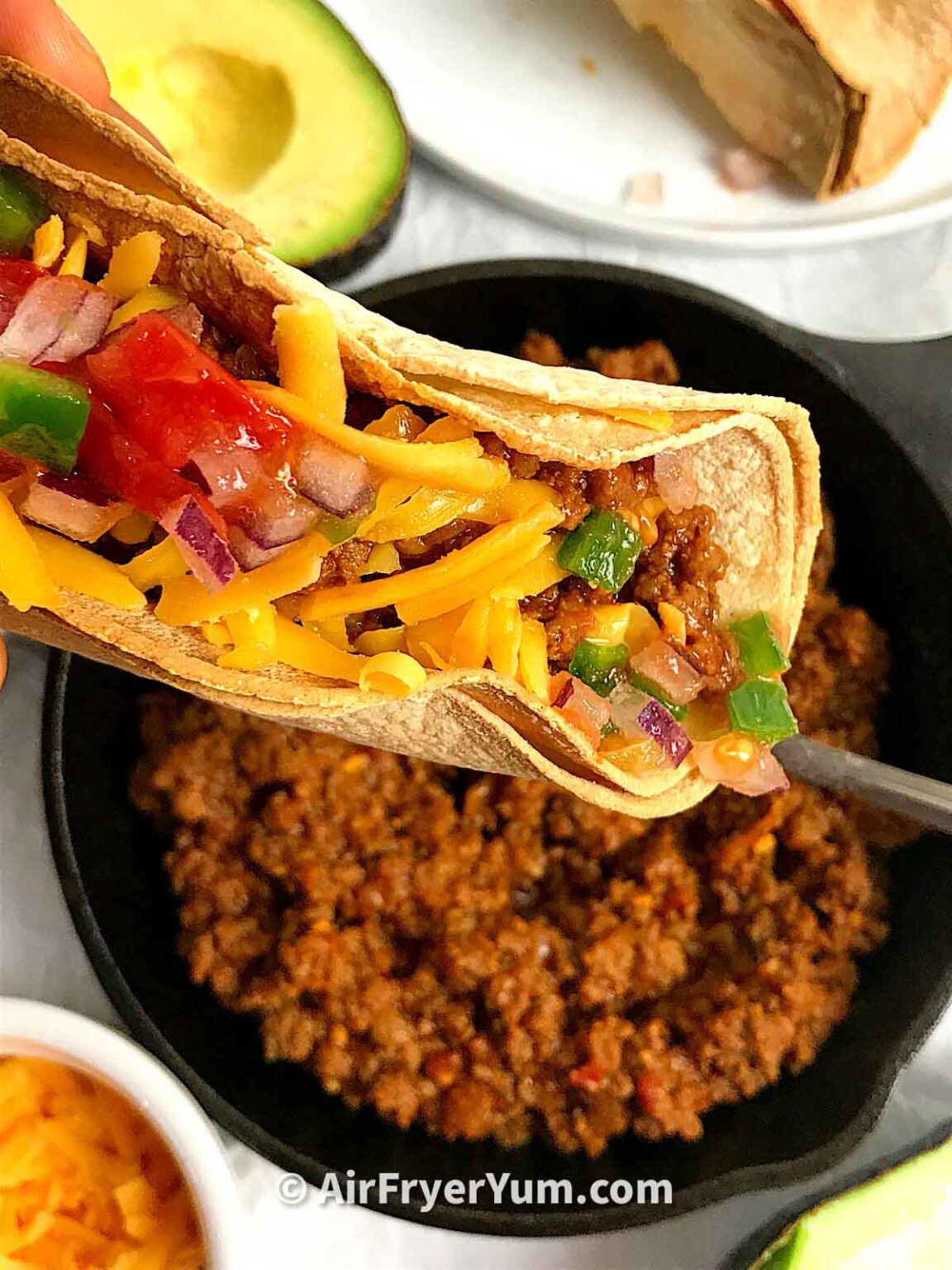 Air Fryer Tacos - Air Fryer Yum
