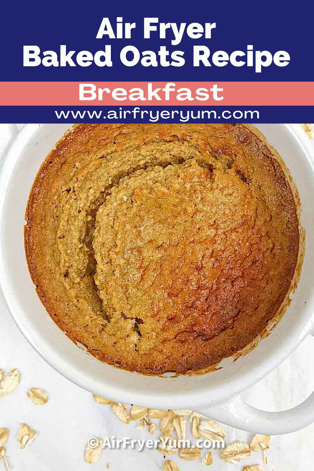 Air Fryer Baked Oats Recipe Air Fryer Yum