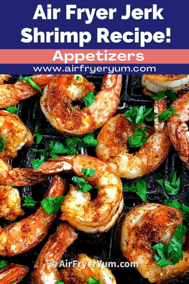Air fryer Shrimp (Jerk Shrimp Recipe) - Air Fryer Yum