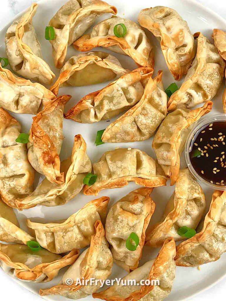 Air Fryer Pot Stickers - Cooks Well With Others