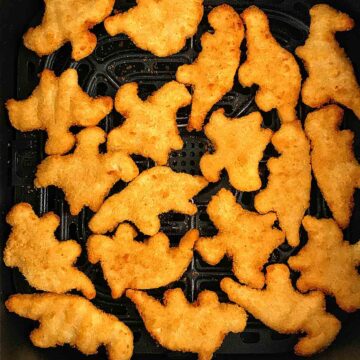 How to make Dino nuggets in the air fryer - Air Fryer Yum