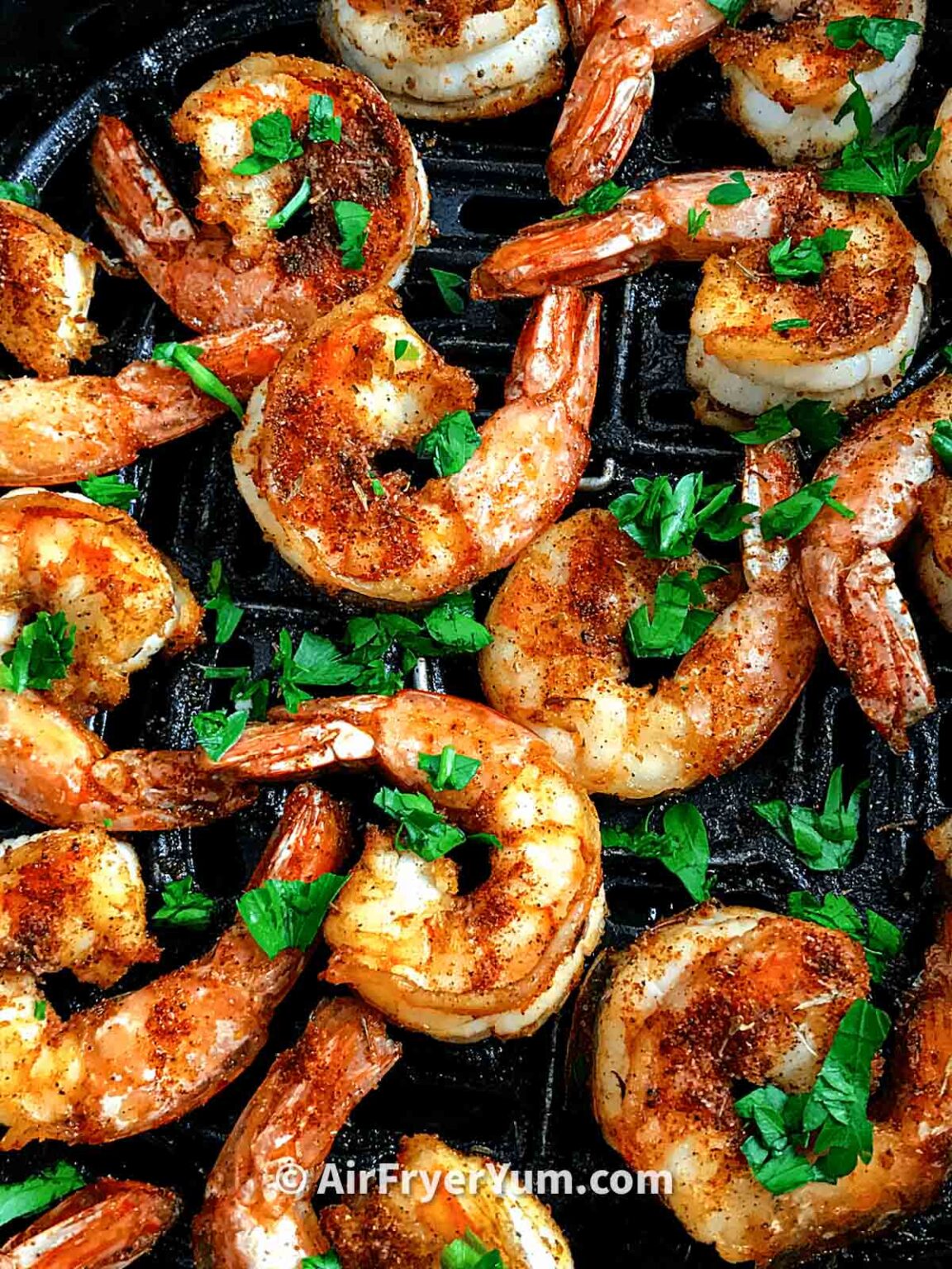 Air fryer Shrimp (Jerk Shrimp Recipe) Air Fryer Yum