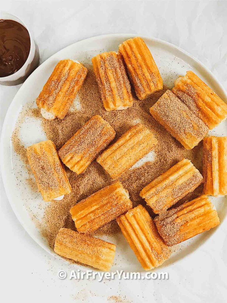 Easy Air Fryer Churros – Nifty Mom