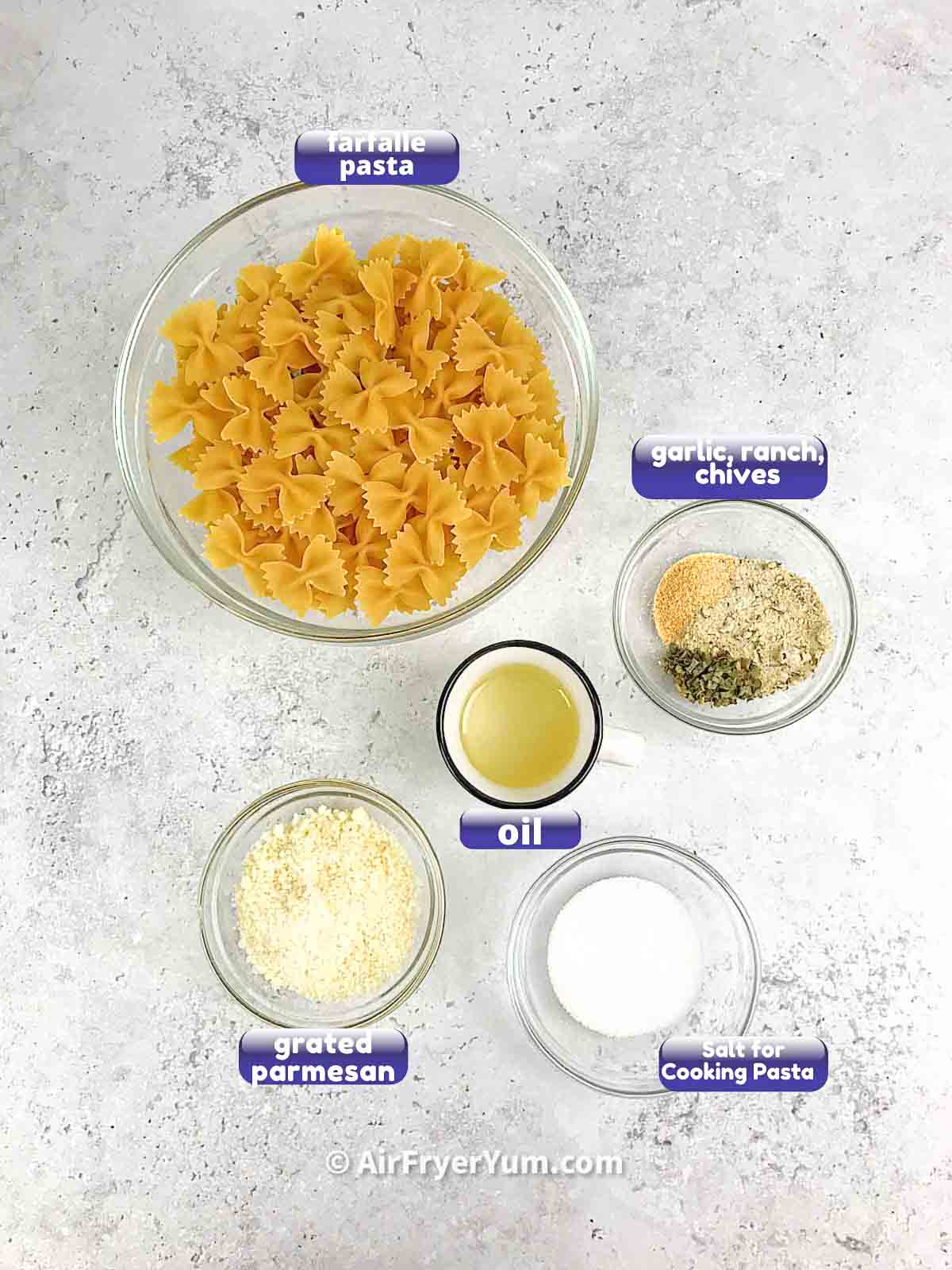 Air fryer Pasta chips Recipe Air Fryer Yum