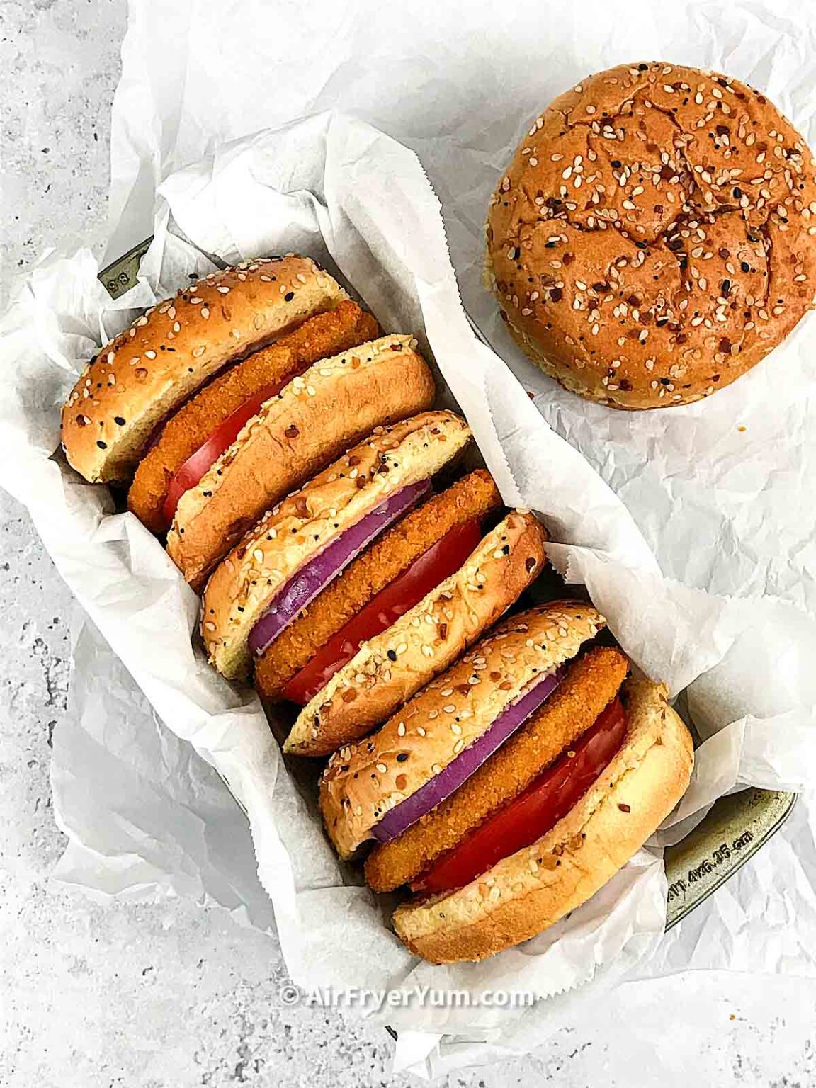 Air fryer Crispy Vegan Chicken Patties! Air Fryer Yum