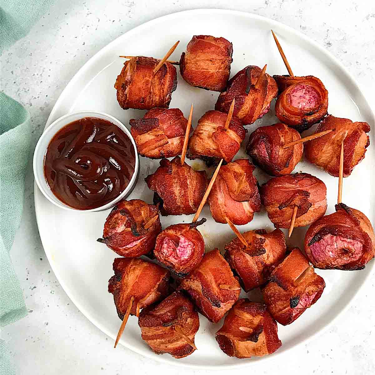 Air Fryer Bacon Wrapped Radishes