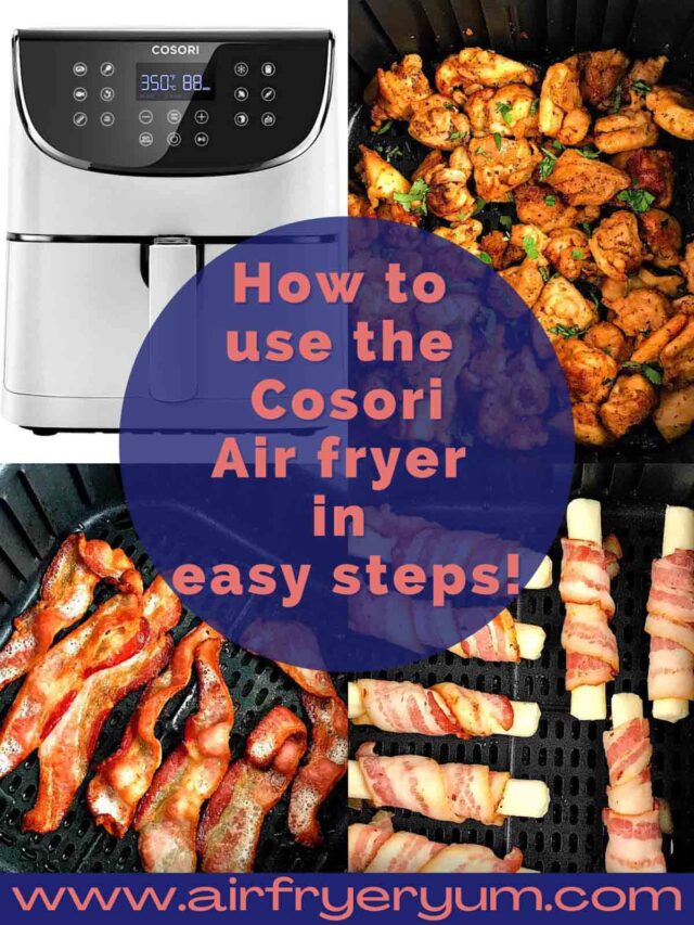 How to use Cosori Air fryer - Air Fryer Yum