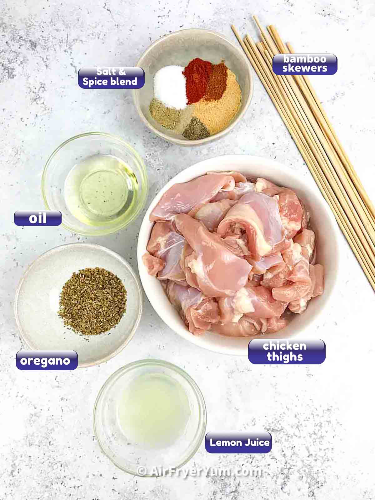 Air fryer Greek Chicken Souvlaki Recipe Air Fryer Yum Air fryer Greek Chicken Souvlaki Recipe Air Fryer Yum