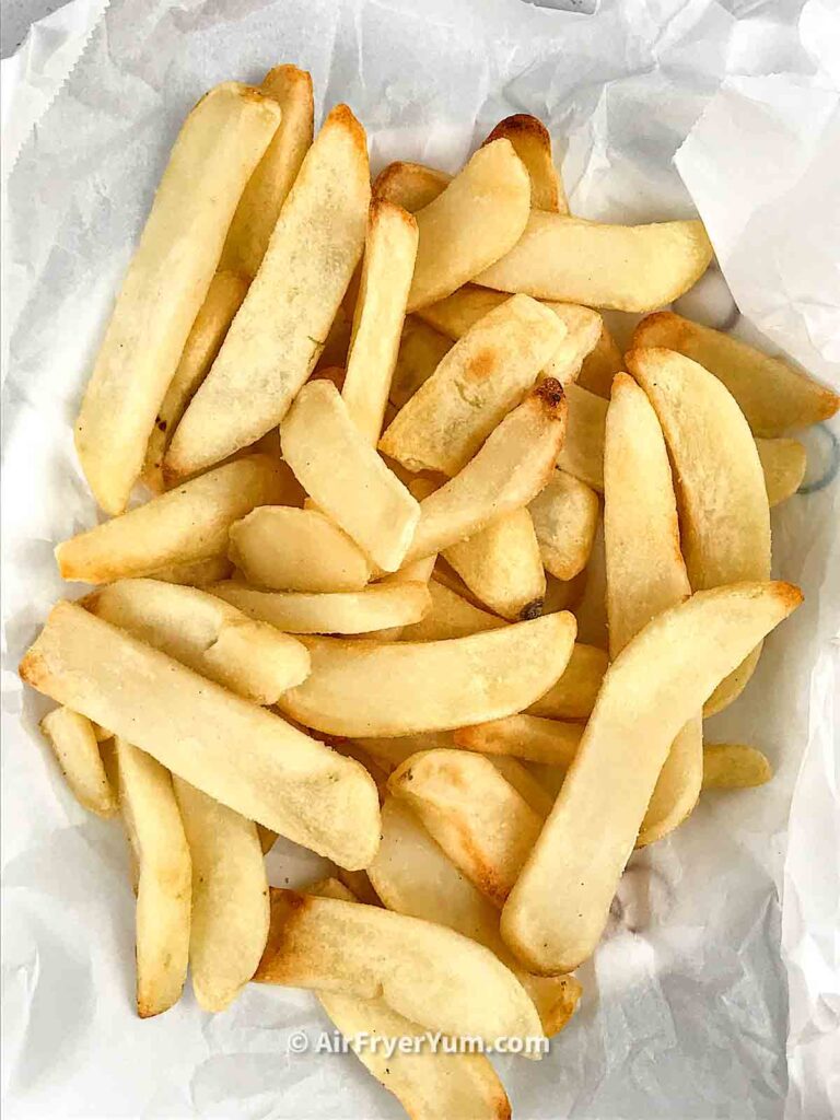 Frozen steak fries online in air fryer