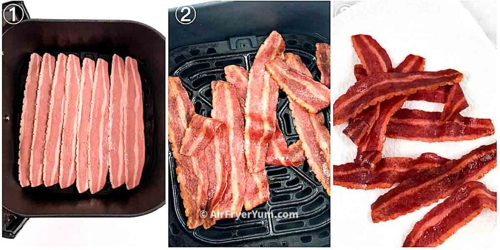 Air Fryer Turkey Bacon - The Big Man's World ®