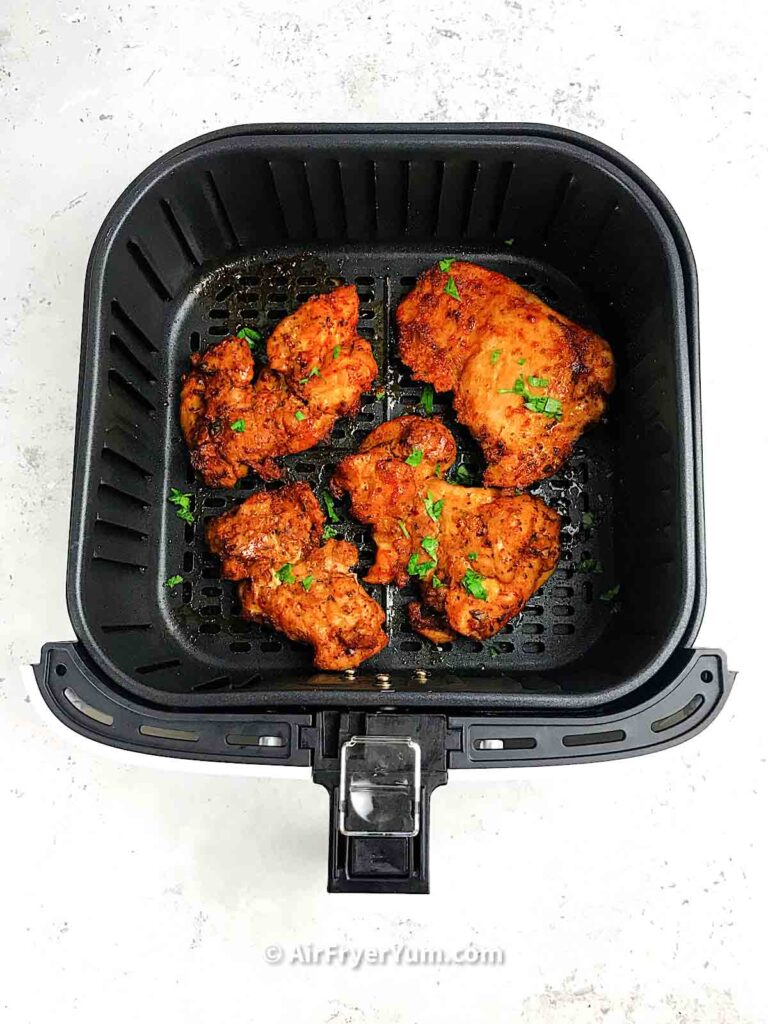 Boneless Air Fryer Chicken Thighs - The Recipe Rebel