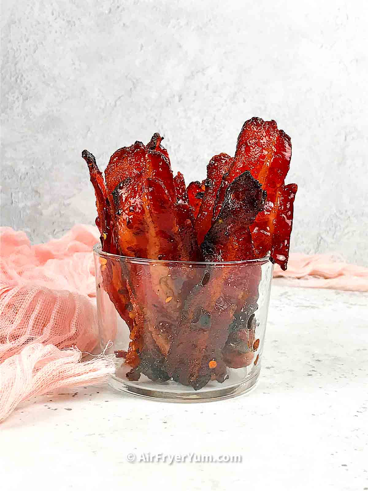 Air Fryer Bacon - better than the oven - Courtney's Sweets