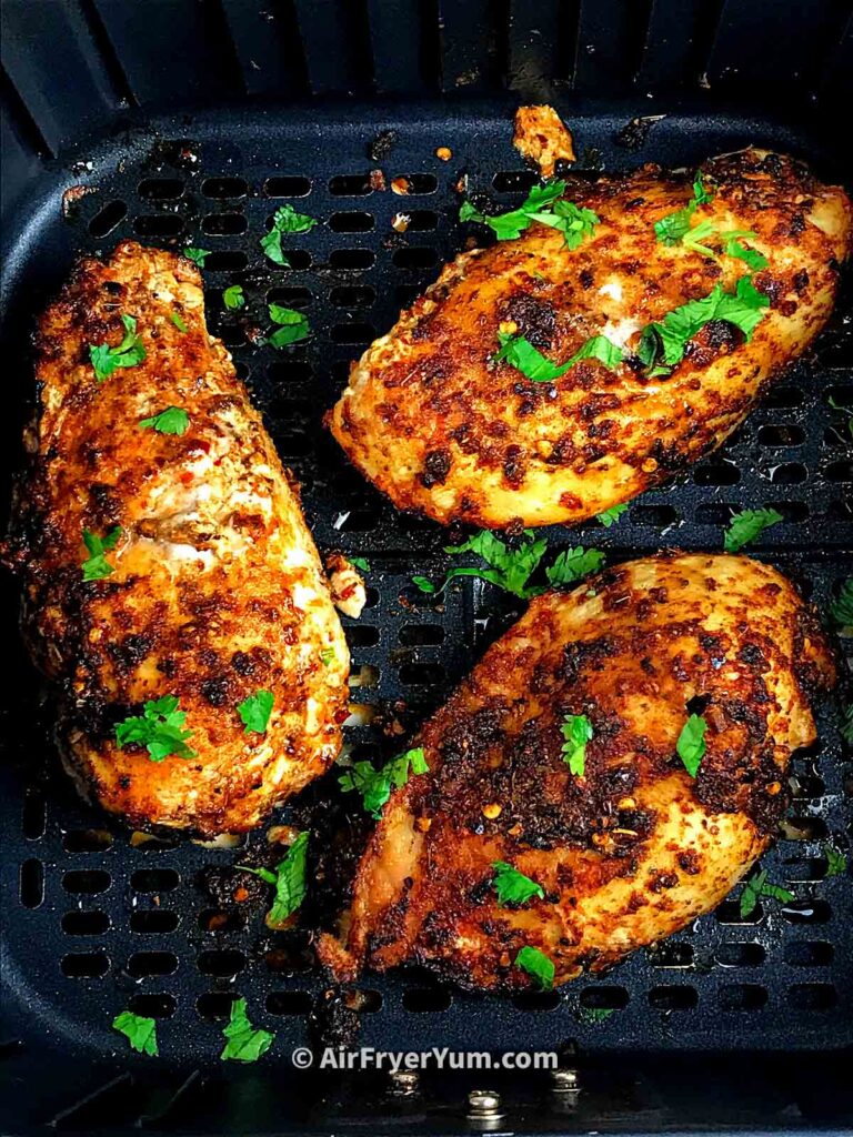 Frozen chicken breast in air fryer - Air Fryer Yum