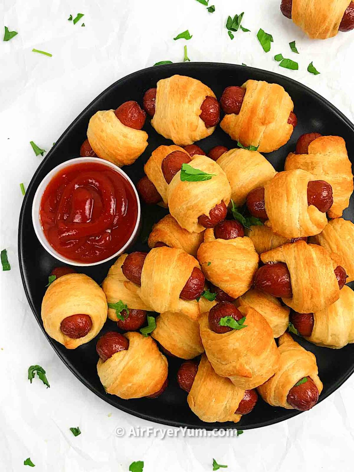 Air fryer Pigs in a blanket Air Fryer Yum