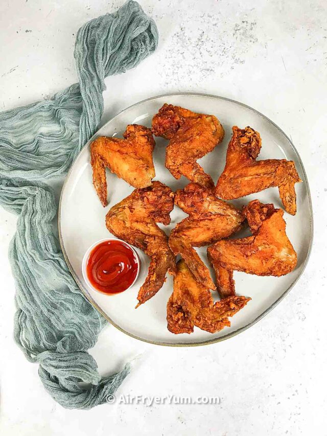 Reheat chicken wings in air fryer Air Fryer Yum