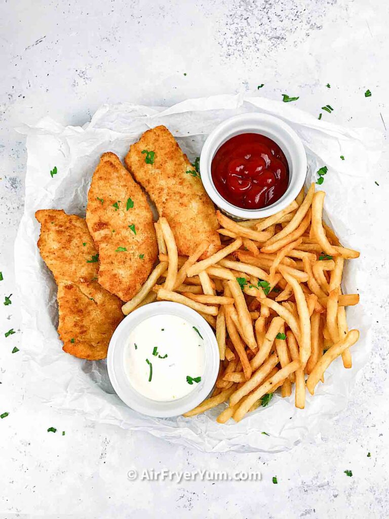 Air Fryer Fish And Chips Yum