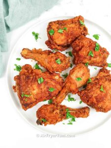 Reheat fried chicken in Air fryer - Air Fryer Yum