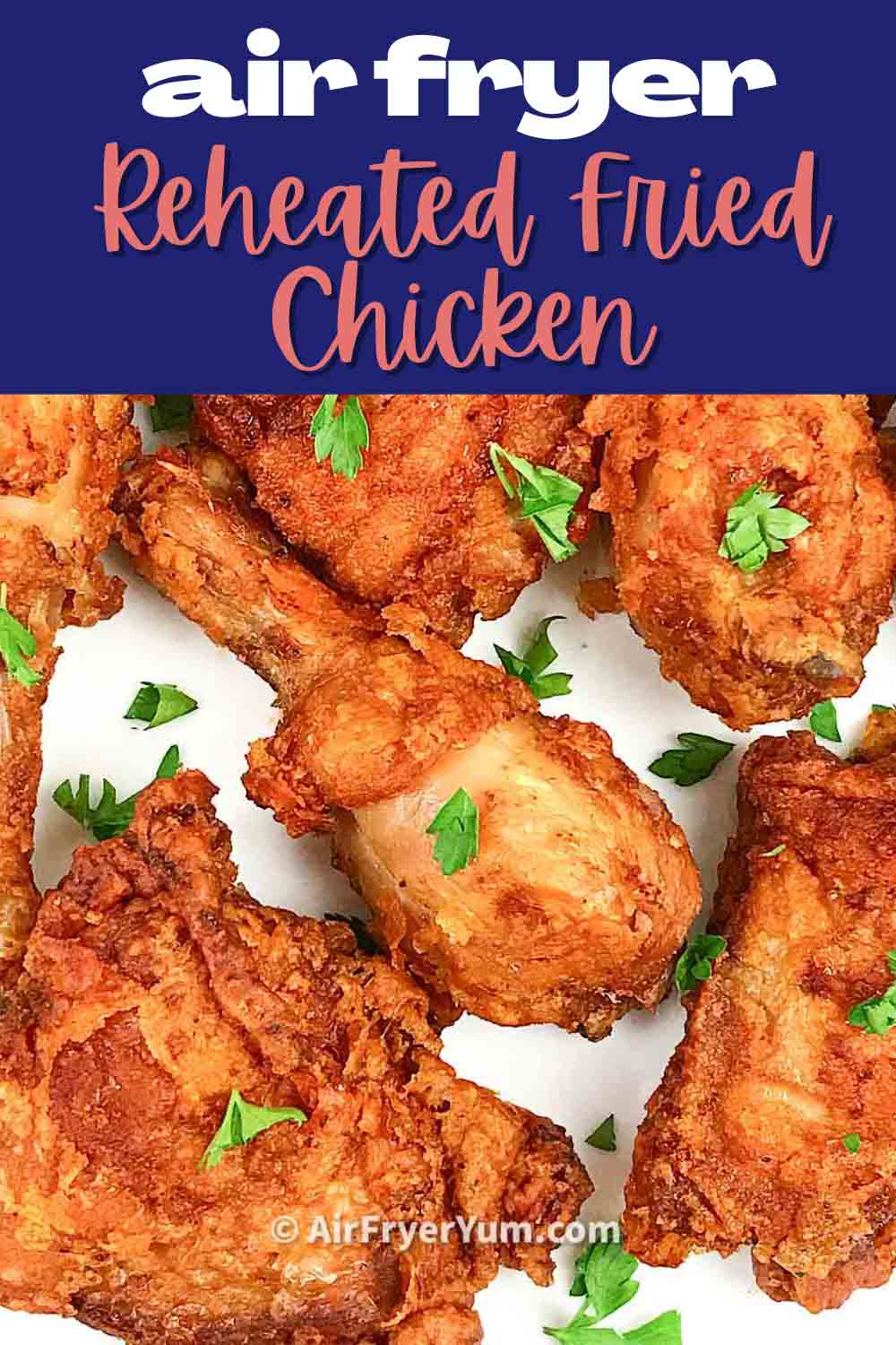 Reheat fried chicken in Air fryer Air Fryer Yum