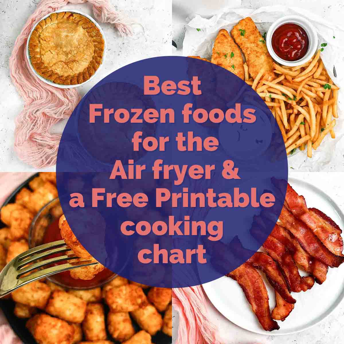 cook frozen food in air fryer