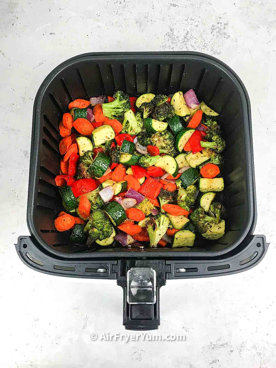 Air fryer vegetables (Air fryer roasted vegetables) Air Fryer Yum