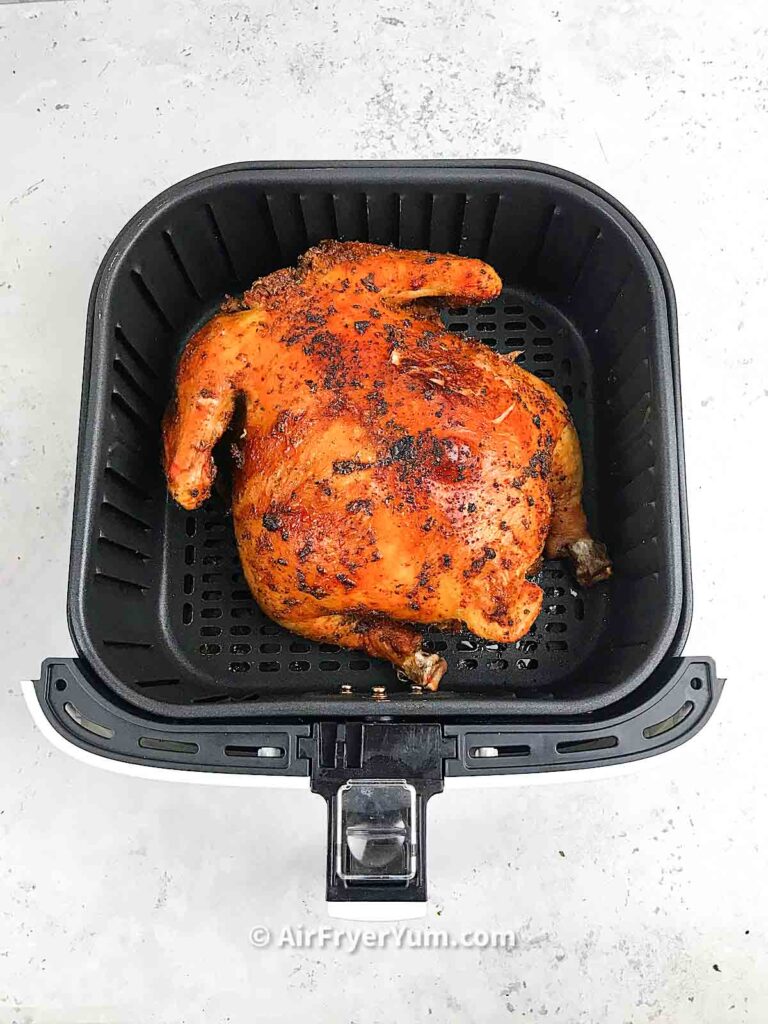 Buttermilk Marinated Air Fryer Whole Chicken - Skinnytaste