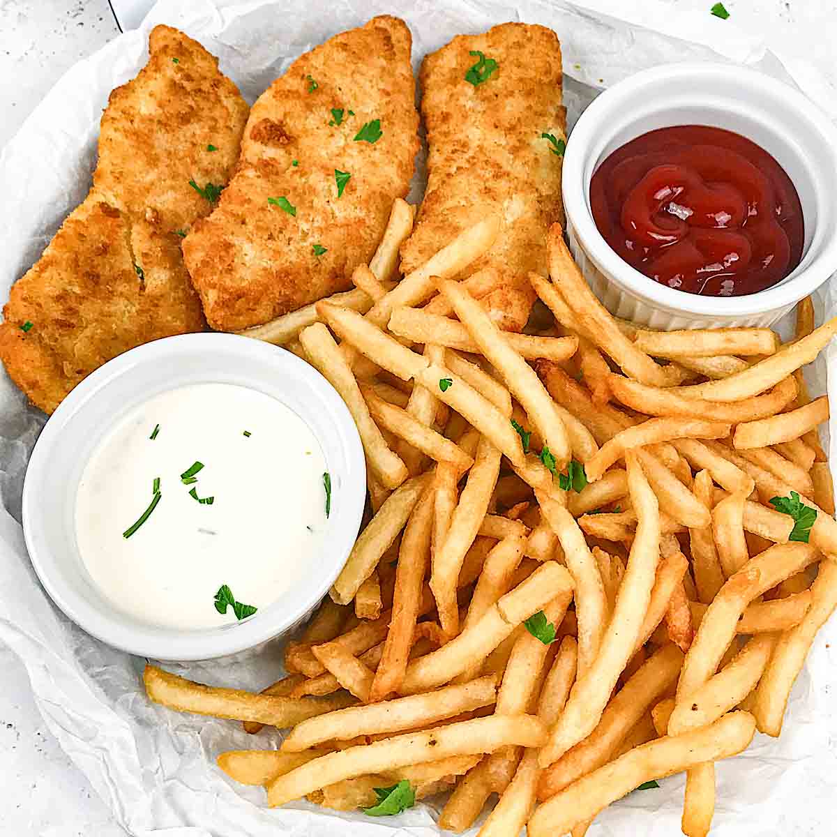 Air Fryer Fish And Chips Yum