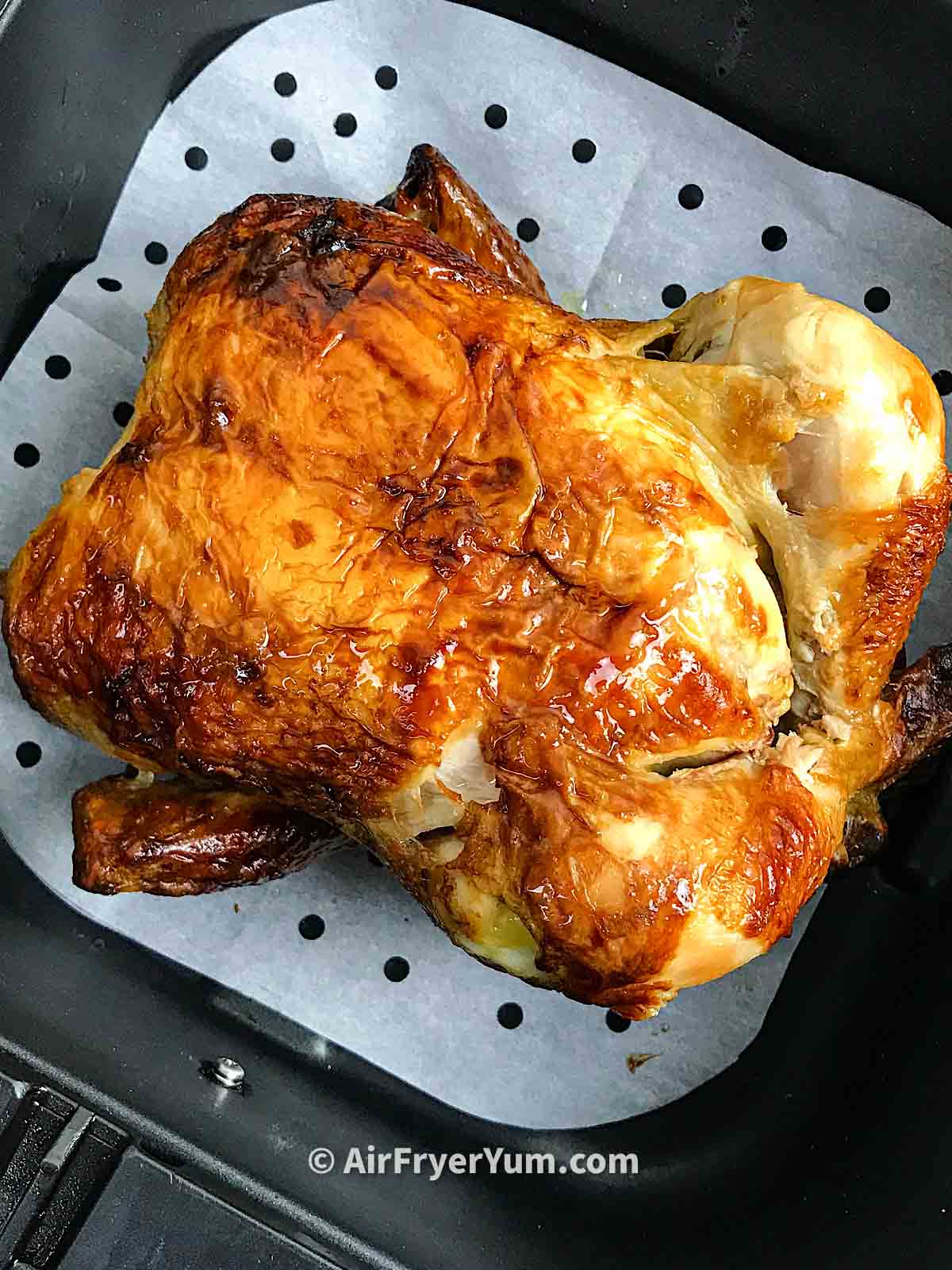 Reheat Rotisserie Chicken in Air Fryer - Budget Delicious