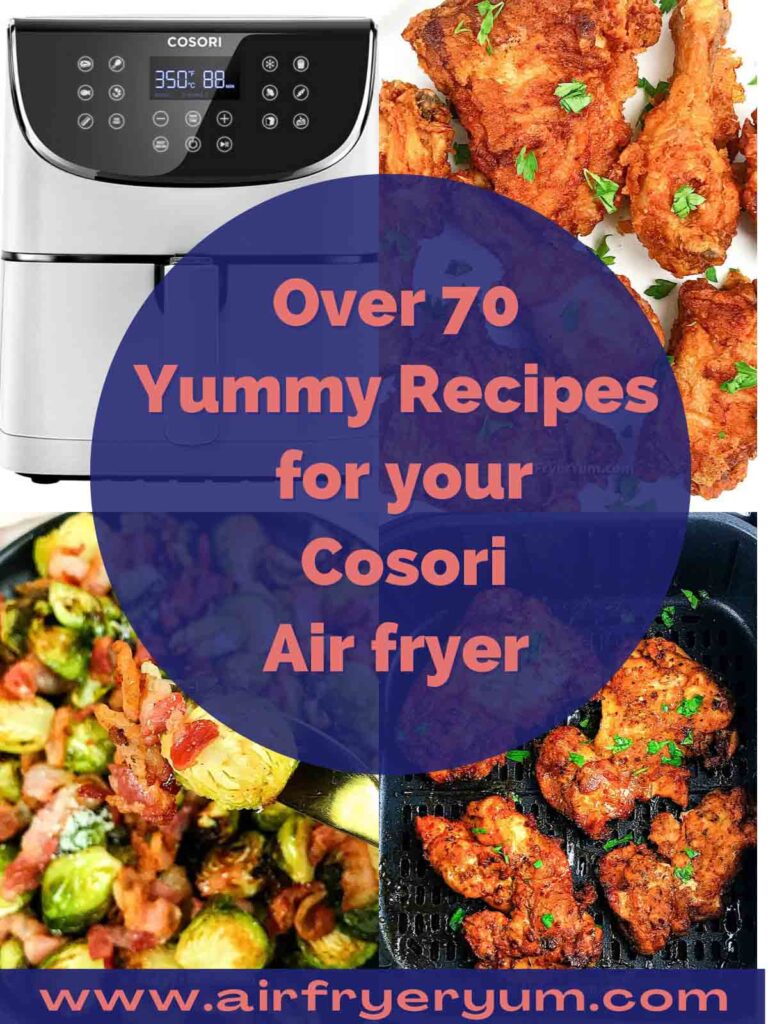 New COSORI Air Fryer Cookbook For Weight Loss: Easy Healthy Air Fried  Homemade Appetizers, Breakfast, Lunch, Dinner, Poultry, Seafood, Deserts,  Vegetable Recipes for Beginners and Advance Users: Shah, Valerie:  9798377452133: : Books