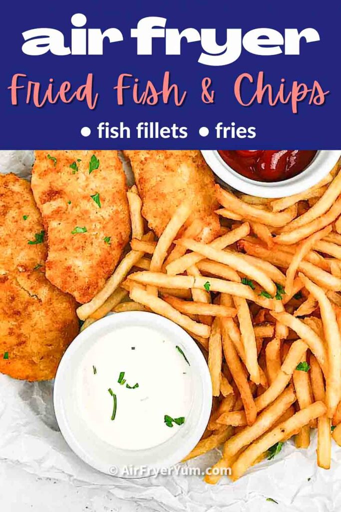 Air Fryer Fish and Chips - Ninja Foodi Fish and Chips Recipe