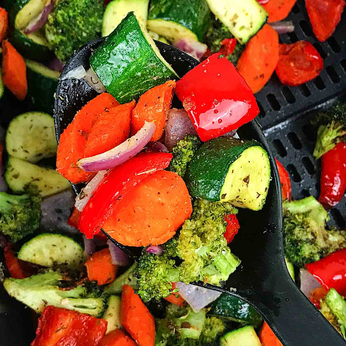 Air fryer vegetables