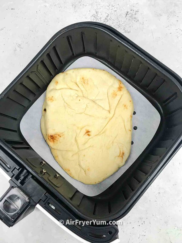 Air fryer Naan bread pizza Air Fryer Yum