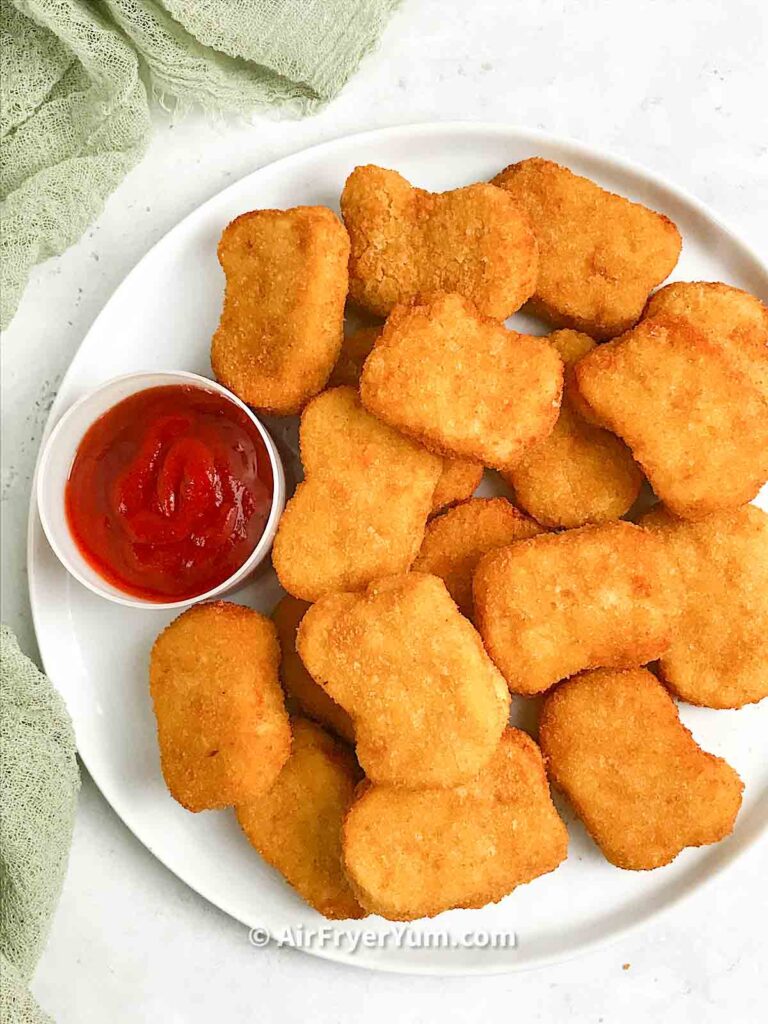 Air Fryer Frozen Chicken Nuggets