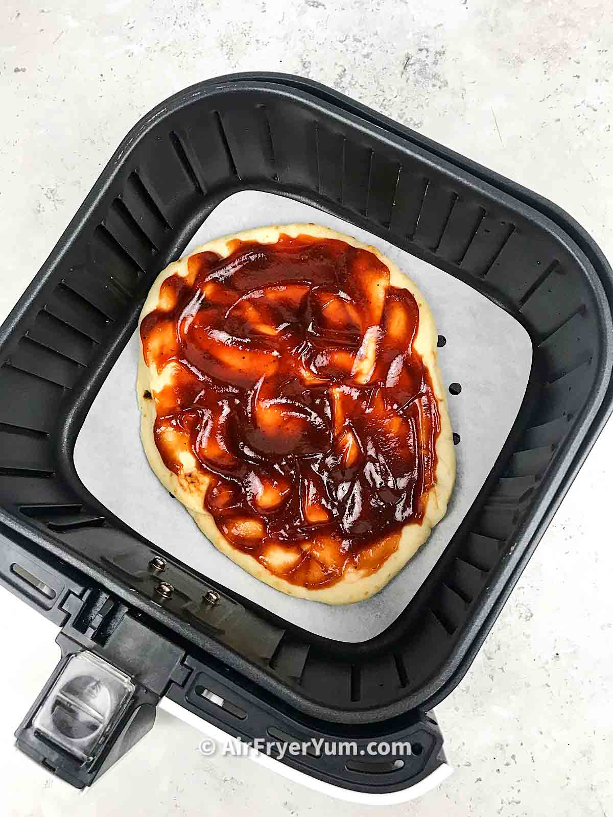Air fryer Naan bread pizza Air Fryer Yum