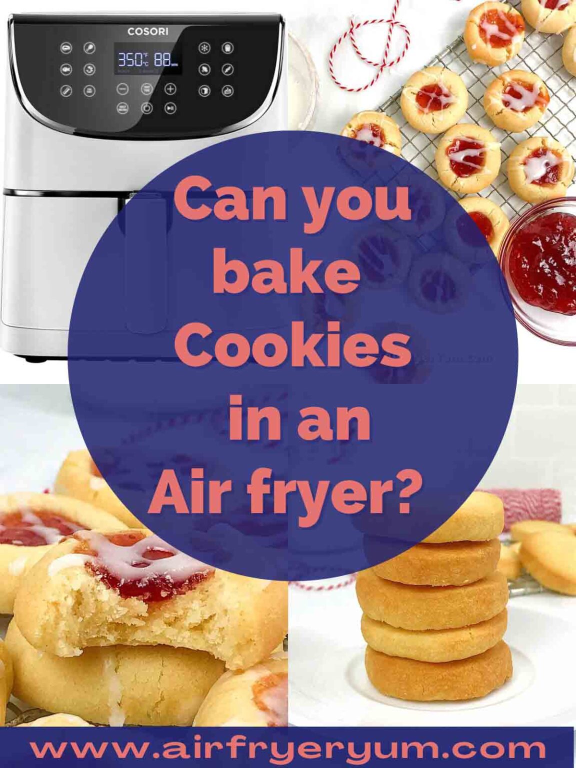 Can you bake cookies in an air fryer Air Fryer Yum