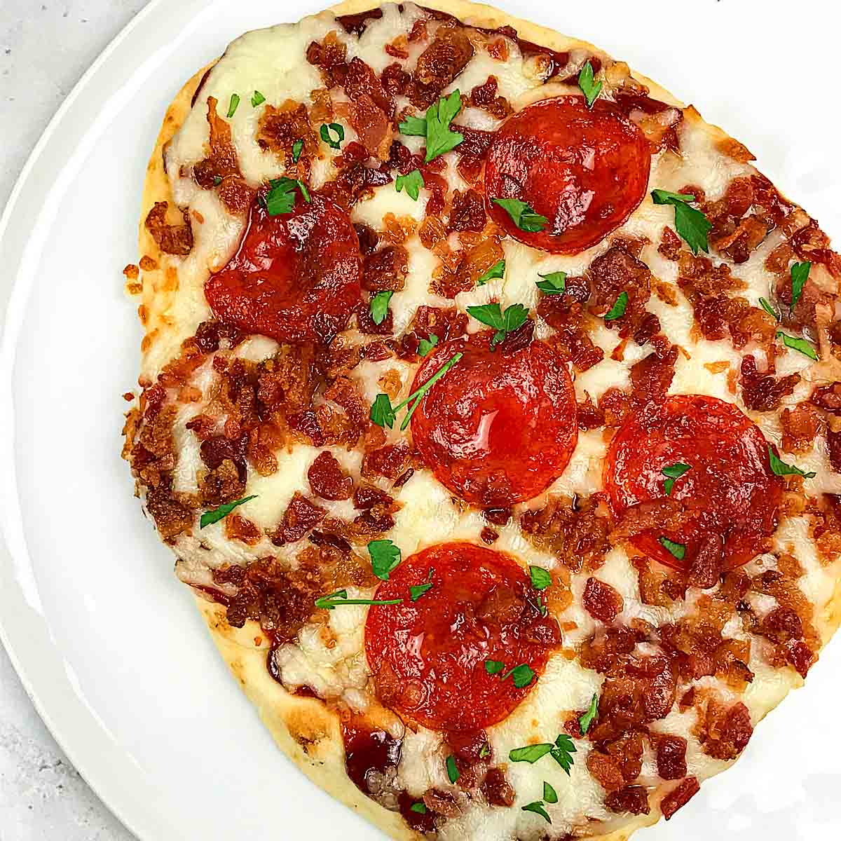 Air fryer Naan bread pizza - Air Fryer Yum