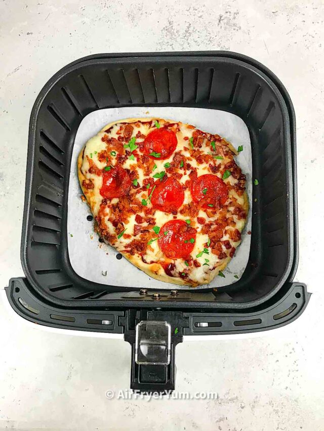 Air fryer Naan bread pizza Air Fryer Yum