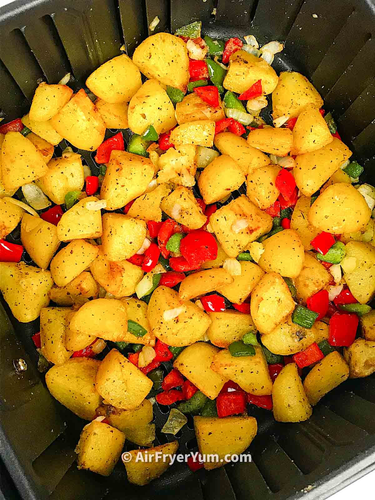 Air fryer home fries (American fries) Air Fryer Yum