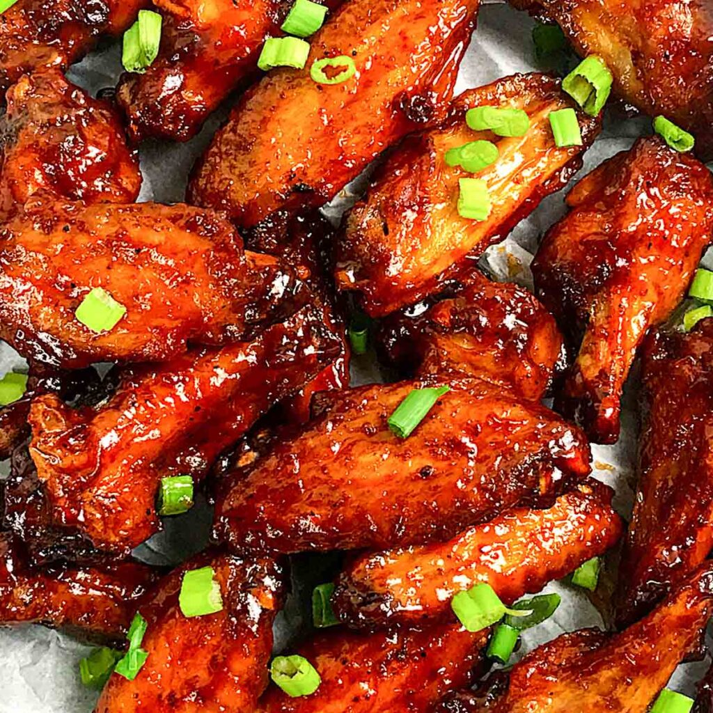 Air fryer bbq chicken wings Air Fryer Yum