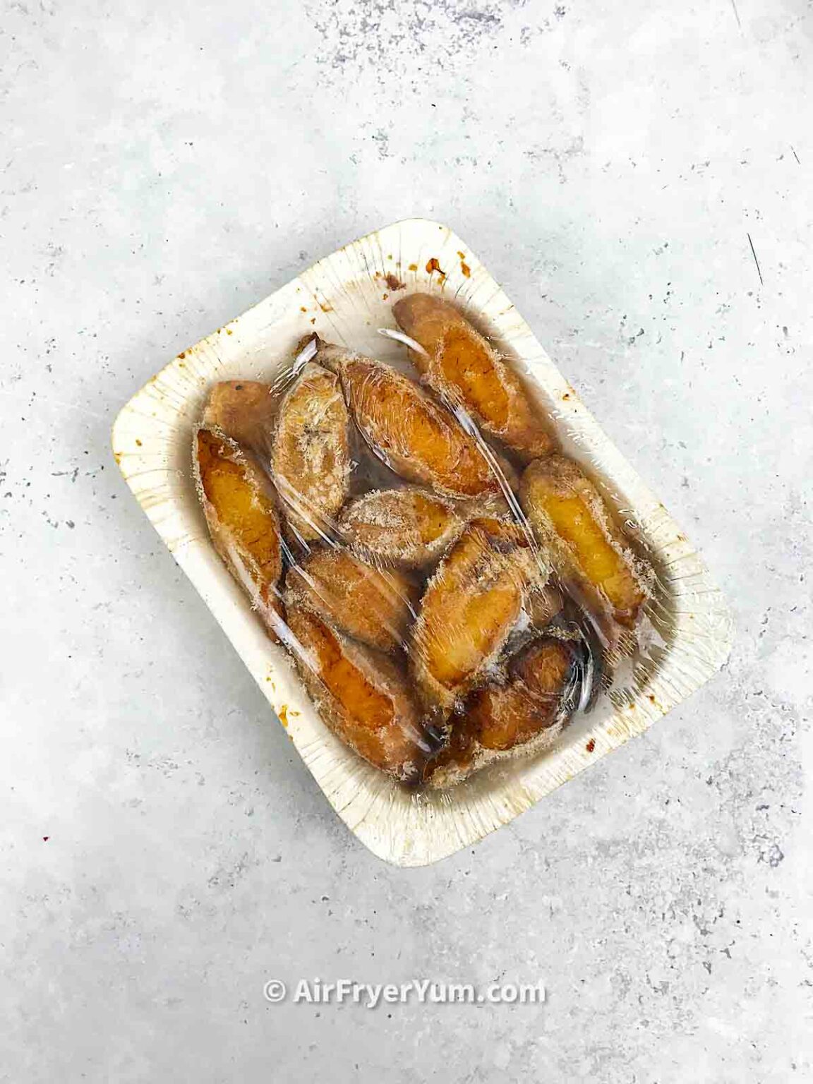 Air fryer frozen plantains (Frozen sweet plantains) Air Fryer Yum