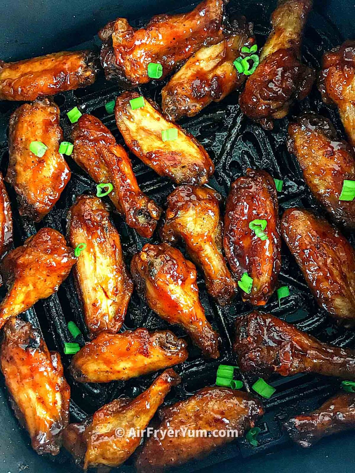 Air fryer bbq chicken wings Air Fryer Yum