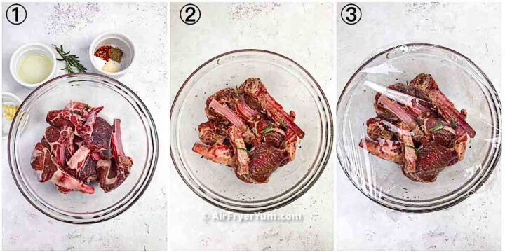 Air fryer Lamb chops - Air Fryer Yum