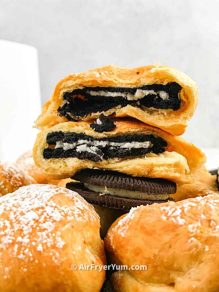 Air fryer deep fried oreos on sale