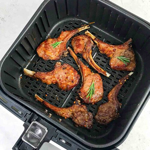 Air fryer Lamb chops - Air Fryer Yum