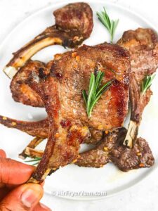 Air fryer Lamb chops - Air Fryer Yum