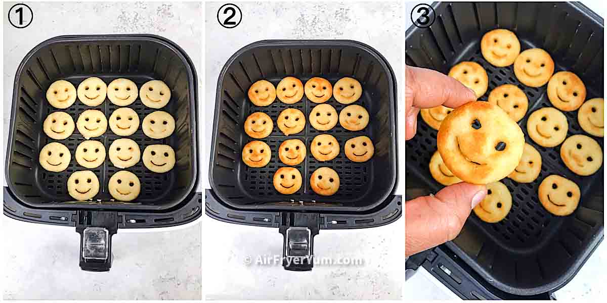 Air fryer smiley fries (McCain Smiles) - Air Fryer Yum