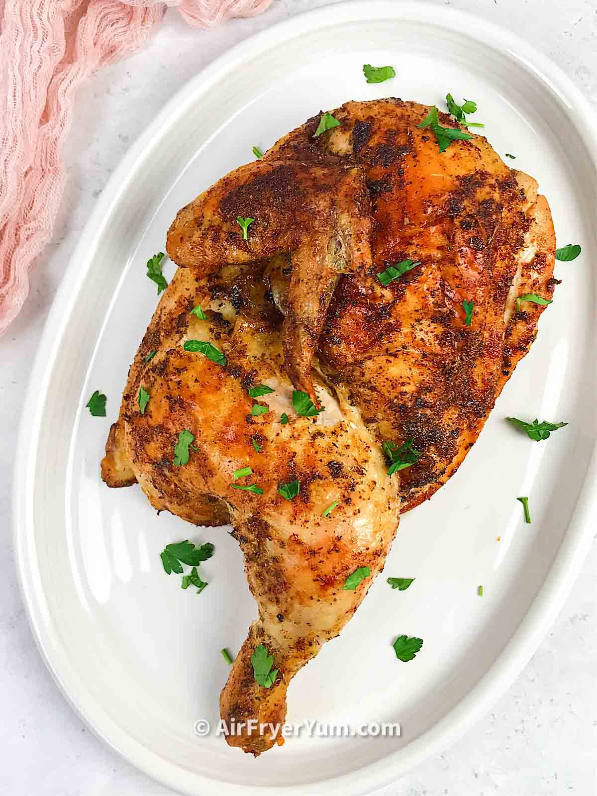 Air fryer half chicken recipe. Air Fryer Yum