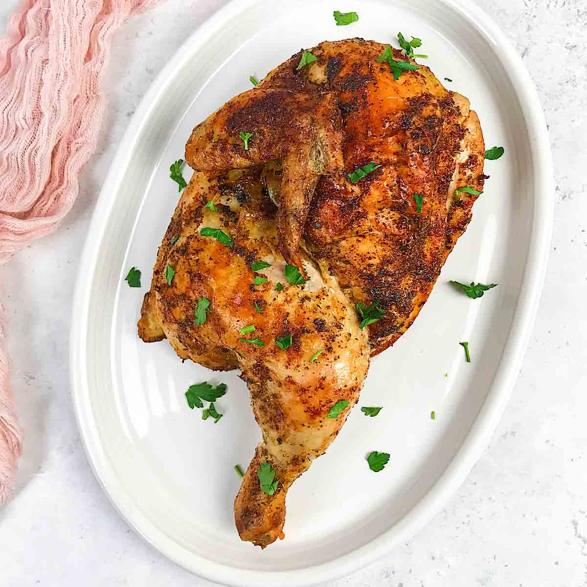 AIR FRIED KASHMIRI LIME GRILLED CHICKEN IN KALORIK MAXX, 30 MINUTE MEALS